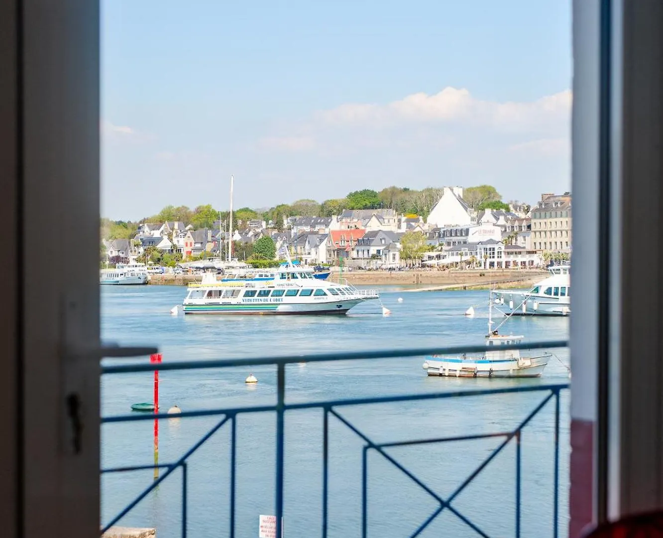 公寓 Appartement Sainte Marine Vue Mer 康布里特
